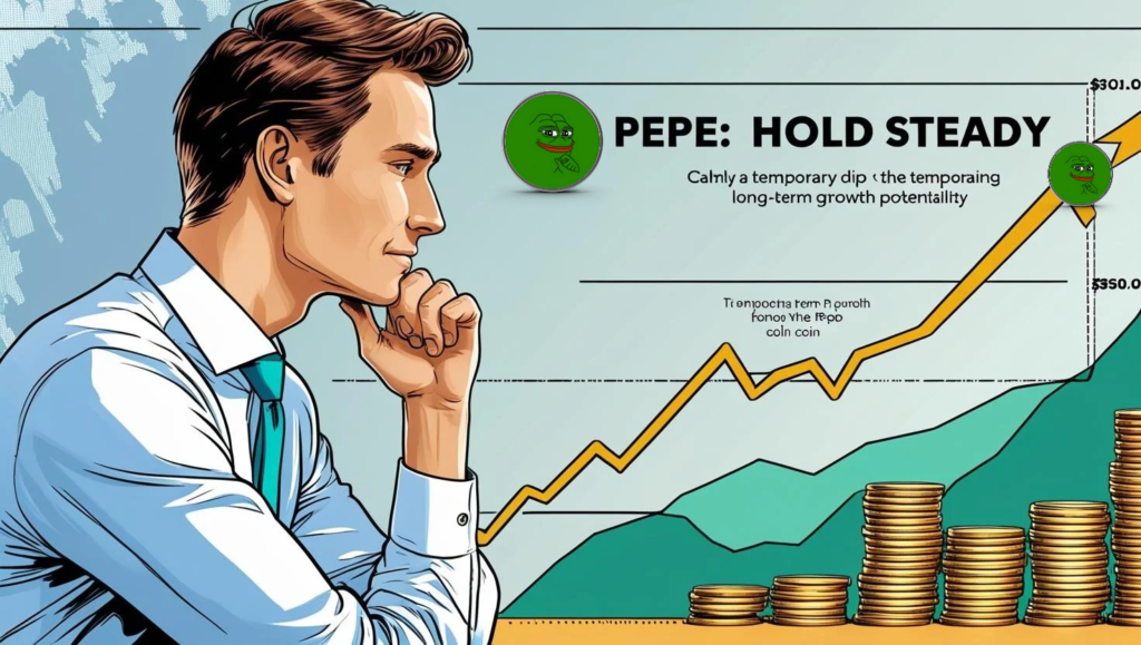 PEPE coin dip