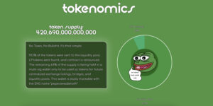 PEPE coin dip